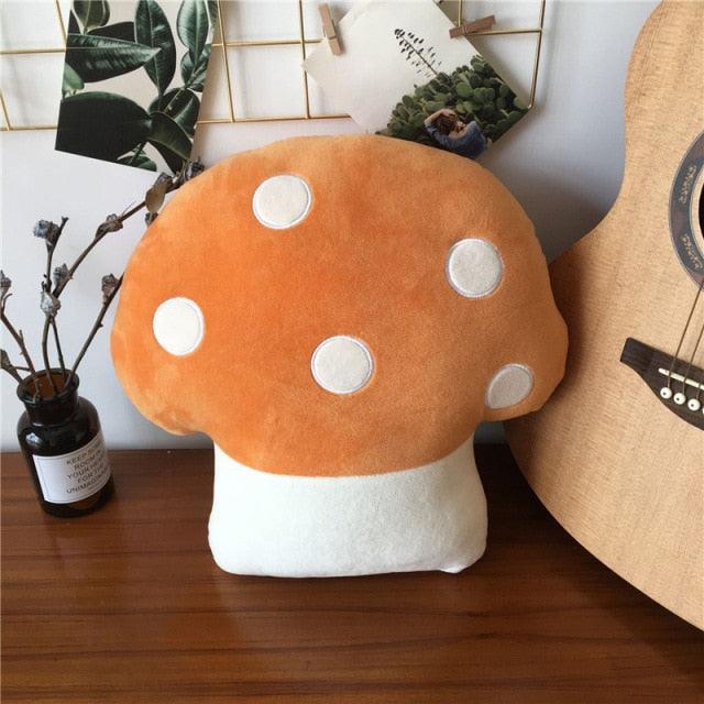 Soft Vegetable Mushroom Pillows Mushroom Pillows Plushie Depot