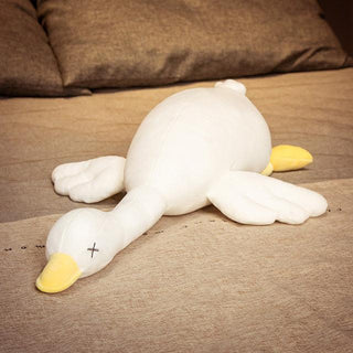 Kawaii Geese Plush Animal Pillows white Plushie Depot