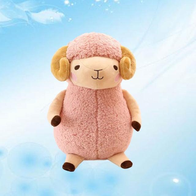Super Star Standing Sheep Plush Toys Pink Stuffed Animals Plushie Depot