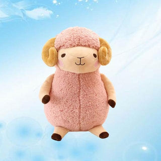 Super Star Standing Sheep Plush Toys Pink Stuffed Animals - Plushie Depot