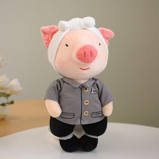 Cute Dressed Up Pig Plushies pig Plushie Depot