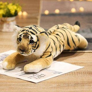 Realistic Small "Big Cats" Stuffed Animal Plush Toys tiger Plushie Depot