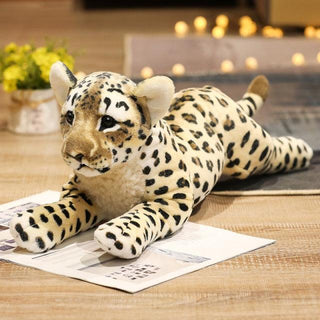 Realistic Small "Big Cats" Stuffed Animal Plush Toys leopard Plushie Depot