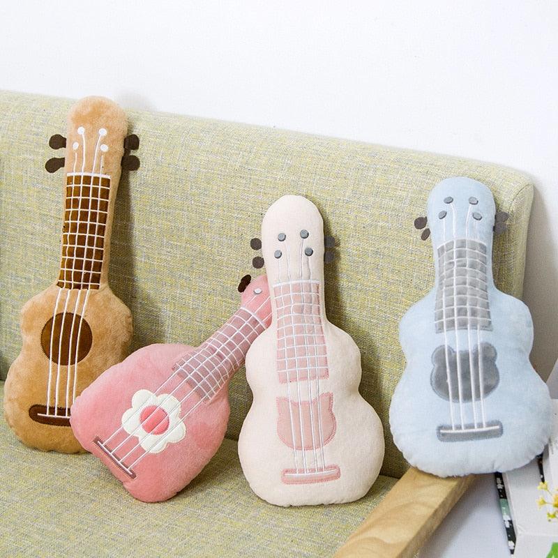 3D Guitar Pillow Plushie Toys Stuffed Toys - Plushie Depot