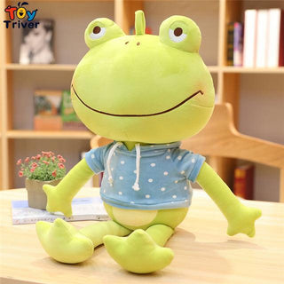 Kawaii Frog Plush Toys 2 Plushie Depot