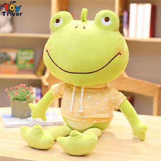 Kawaii Frog Plush Toys 3 Plushie Depot