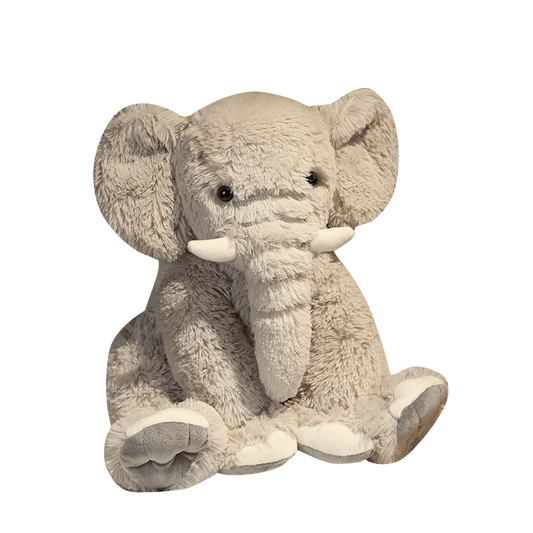 Cute & Fuzzy Big Elephant Plushie Stuffed Animals Plushie Depot