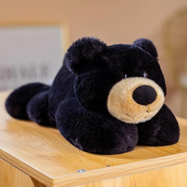 Cute Bear Stuffed Animal black Stuffed Animals - Plushie Depot