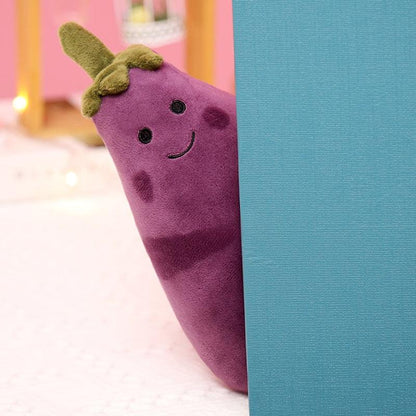 Cute Eggplant Plush Toy Stuffed Animals Plushie Depot