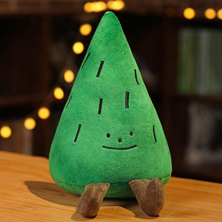 Green Plant Small Pillow - Plushie Depot