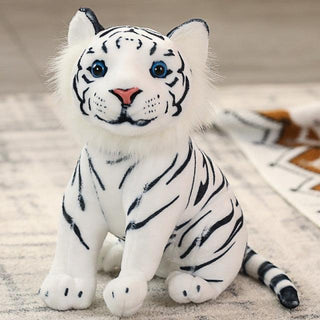 Cute Tiger Stuffed Animal white Plushie Depot
