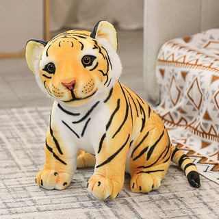 Cute Tiger Stuffed Animal yellow Plushie Depot