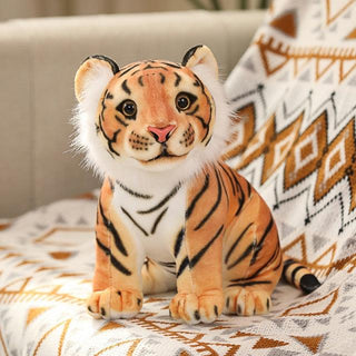 Cute Tiger Stuffed Animal brown Plushie Depot