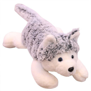 Siberian Husky Throw Pillow Stuffed Animals - Plushie Depot