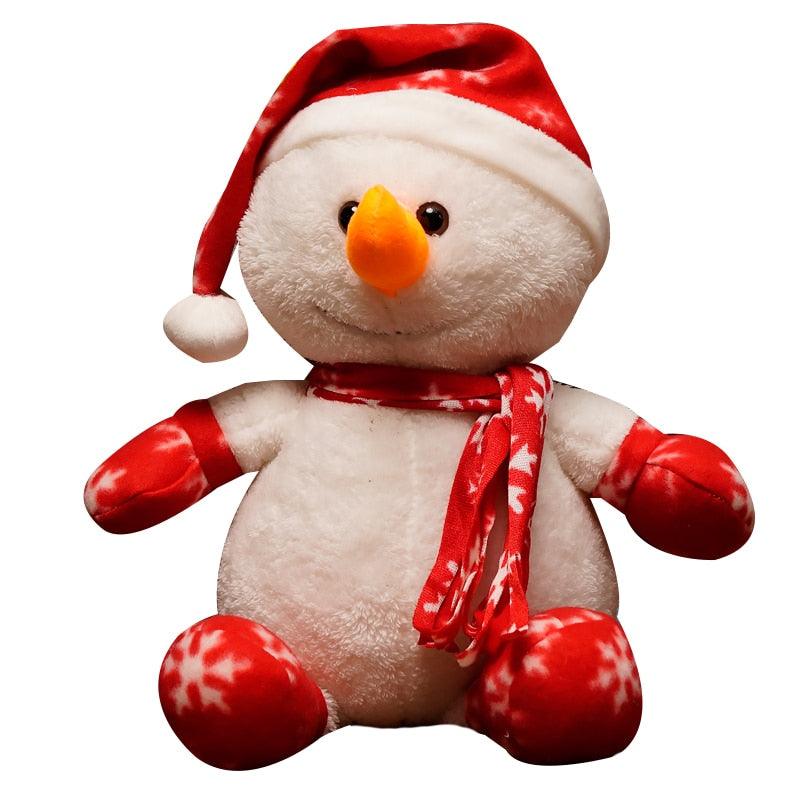 Christmas Snowman Plush Toy Stuffed Animals - Plushie Depot