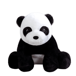 Large Kawaii Sitting Panda Plushies Plushie Depot
