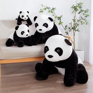 Large Kawaii Sitting Panda Plushies Stuffed Animals - Plushie Depot