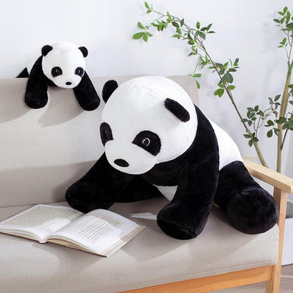 Large Kawaii Sitting Panda Plushies Stuffed Animals Plushie Depot