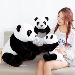 Large Kawaii Sitting Panda Plushies Plushie Depot