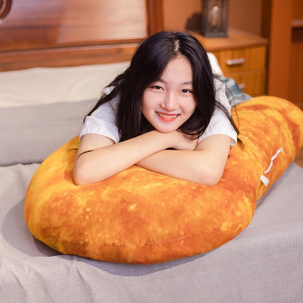 Hilarious Chicken Nugget Plush Pillows Pillows Plushie Depot