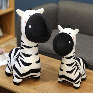 Kawaii Cartoon Zebra Plush Toys Plushie Depot