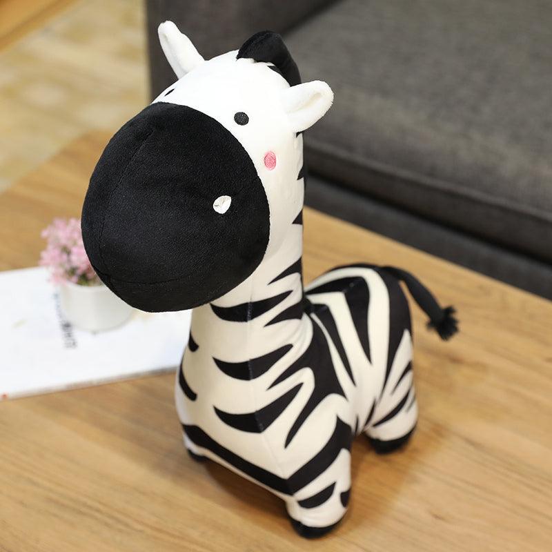 Kawaii Cartoon Zebra Plush Toys Stuffed Animals Plushie Depot