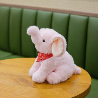 Kawaii Elephant Stuffed Animal Pink Stuffed Animals - Plushie Depot