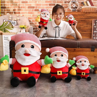Christmas Santa Claus Dolls Stuffed Toys - Plushie Depot