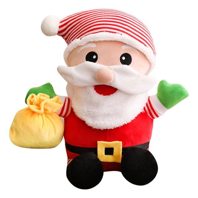 Christmas Santa Claus Dolls Red Stuffed Toys Plushie Depot