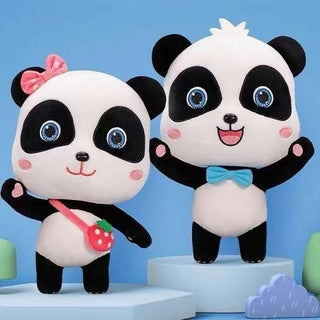 Super Kawaii Happy Panda Plushies Stuffed Animals - Plushie Depot