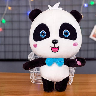 Super Kawaii Happy Panda Plushies A kiki Plushie Depot