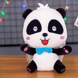 Super Kawaii Happy Panda Plushies B kiki Plushie Depot