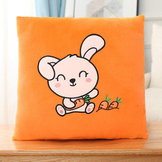 Cute Cartoon Printed Rest Pillows green Plushie Depot