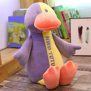 Cartoon Duck Stuffed Animal Purple Plushie Depot