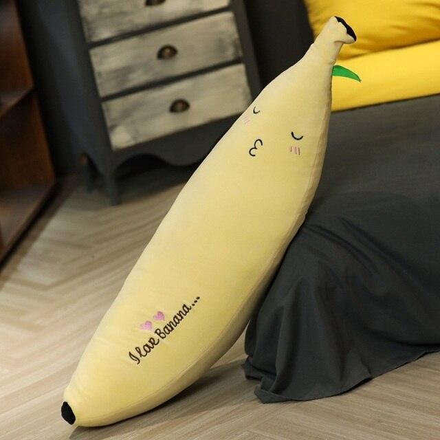 Character Body Pillow Banana-2 Pillows Plushie Depot