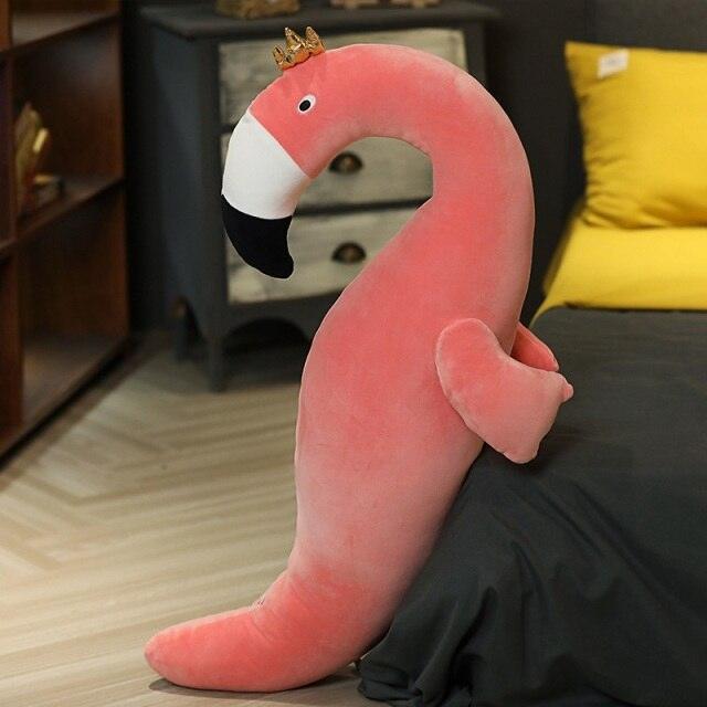 Character Body Pillow Flamingo Pillows Plushie Depot