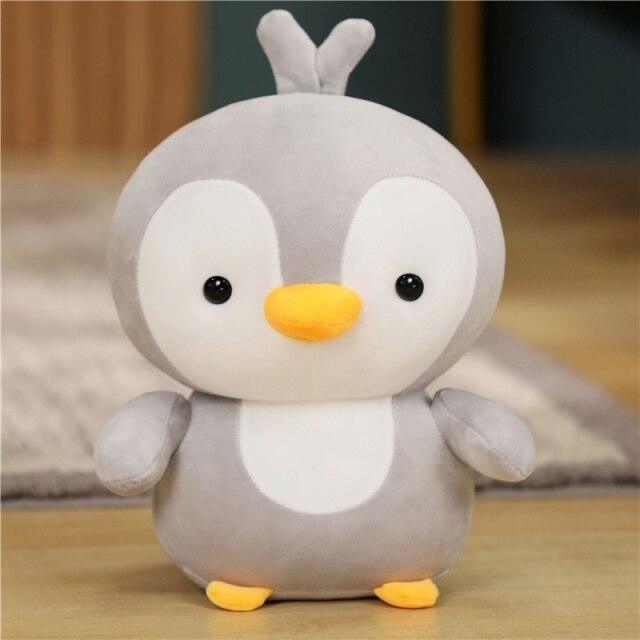 Percy Penguin gray Stuffed Animals Plushie Depot