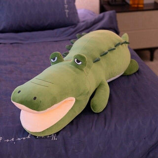 Open Mouth Crocodile green Plushie Depot
