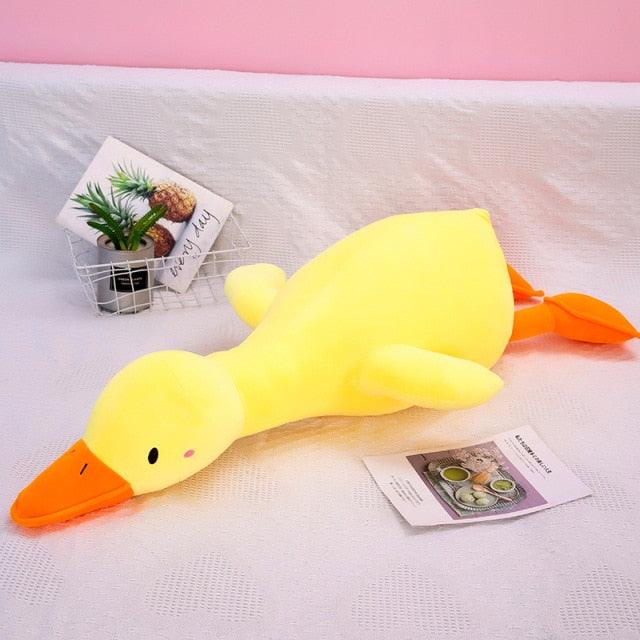 Giant Soft Duck Plush Pillows Yellow Stuffed Animals - Plushie Depot