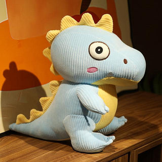 Big Eyed Dinosaur Plush Toys Blue Stuffed Toys - Plushie Depot