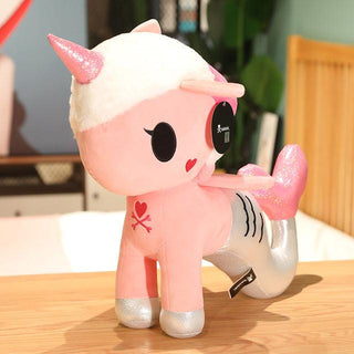Colorful Unicorn Plush Toys Pink Stuffed Toys - Plushie Depot