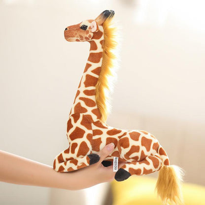 Small Kneeling Giraffe Plushies Stuffed Animals - Plushie Depot