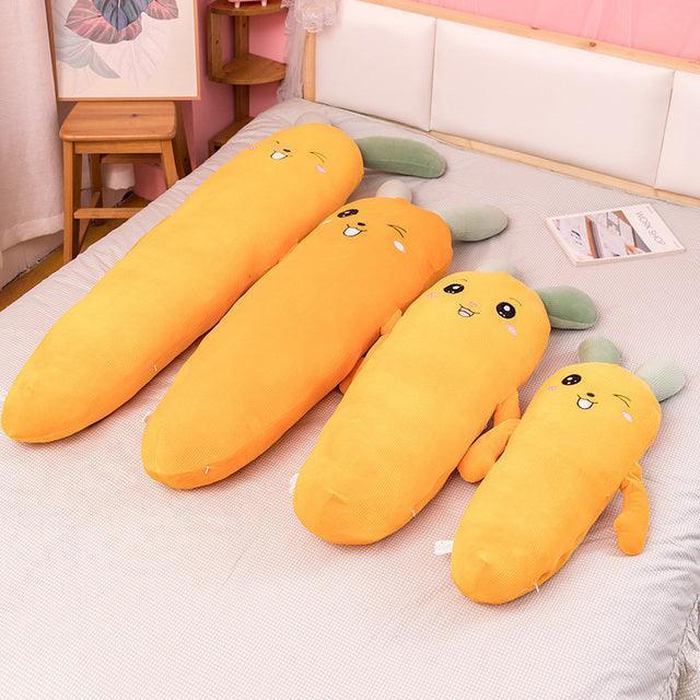 This giant carrot pillow is all you need.