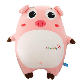 Funny Expression Pig Plush Toys Red Plushie Depot