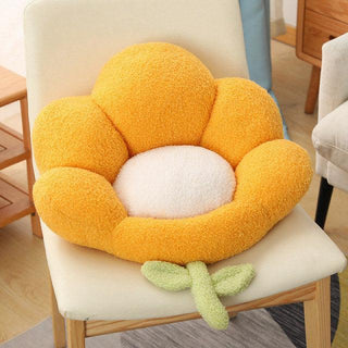 Multi Color Flower Bench Sitting Pillows green Plushie Depot