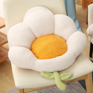 Multi Color Flower Bench Sitting Pillows gray Plushie Depot