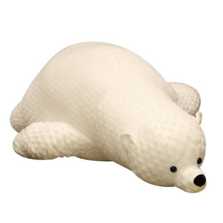 Large Size Polar Bear Plush Pillows white Pillows - Plushie Depot