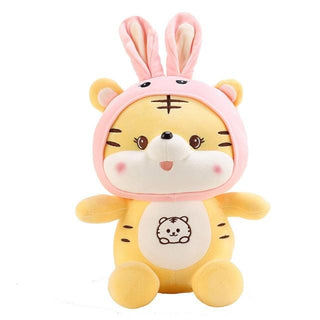 Cute Tiger With Rabbit Head Plush Toys - Plushie Depot