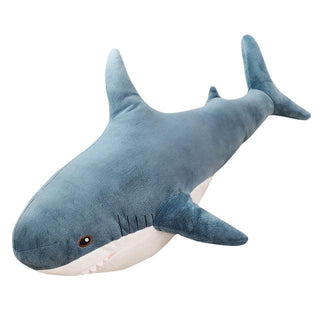 Soft Shark Plush Pillow Blue Plushie Depot