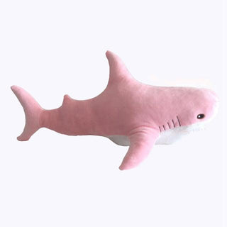 Soft Shark Plush Pillow Pink Plushie Depot